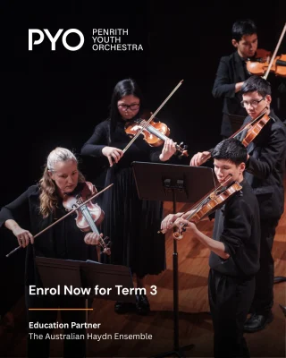 𝐂𝐚𝐥𝐥𝐢𝐧𝐠 𝐚𝐥𝐥 𝐲𝐨𝐮𝐧𝐠 𝐦𝐮𝐬𝐢𝐜𝐢𝐚𝐧𝐬!  Penrith Youth Orchestra (PYO) offers an inspiring orchestral journey for students aged 6–25. This term, members will rehearse and perform alongside the acclaimed Australian Haydn Ensemble, gaining hands-on experience with professional musicians.  𝐓𝐞𝐫𝐦 𝟑 𝐞𝐧𝐫𝐨𝐥𝐦𝐞𝐧𝐭 𝐜𝐥𝐨𝐬𝐞𝐬 𝟐𝟐 𝐀𝐮𝐠𝐮𝐬𝐭
Enrol now - link in bio!  Image credit: @eddysummersphotography