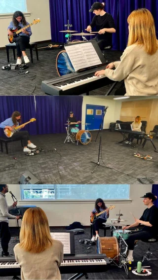 Something a little different. #rehearsal #realfestival